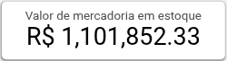 Valor de mercadoria em estoque